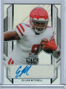 2021 Leaf Metal Draft Elijah Mitchell Portraits Auto RC #d 71/99 - Picture 1 of 1
