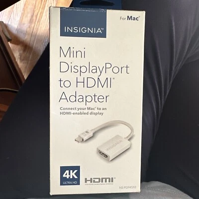 Insignia For Mac Mini DisplayPort to HDMI Adaptor 4K Ultra HD - Image 1 of 3