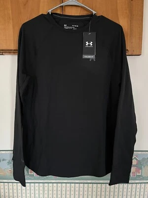 Womens Under Armour Coldgear Base 3.0 Long Sleeve Black XL - Image 1 of 4