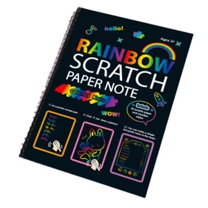 DIY Magisches Kratz papier Malerei Kratz buch Zeichenbrett  Für Kinder - Bild 1 von 12