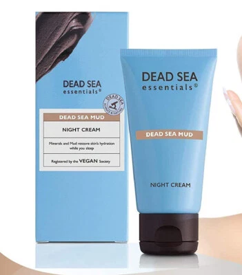 Ночной увлажняющий крем для лица Dead Sea Essentials от Ahava Mud 1,69 унции - Изображение 1 из 4