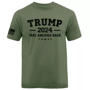 Donald Trump Rally 2024 Campaign Political T-Shirt - Bild 1 von 17