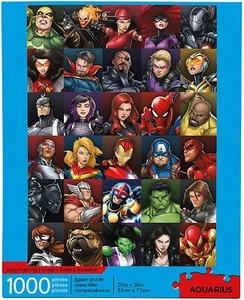 Rompecabezas de superhéroes de Marvel (rompecabezas de 1000 piezas) - Imagen 1 de 2