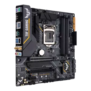 ASUS TUF Z390M-PRO GAMING (WI-FI) Motherboard Intel Z390 LGA 1151 DDR4 mATX M.2 - Picture 1 of 4