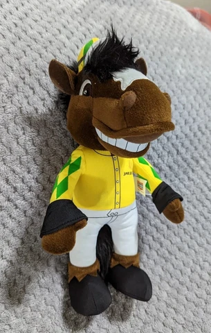 Church Hills Down Horse Jockey Club Uniform Plush Stuffed Animal Toy 12" Cover
