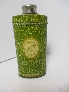 DJER KISS 1 1/2 OZ. TALCUM KERKOFF NEW YORK TIN UNUSED - Picture 1 of 4