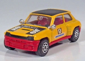 Corgi Renault 5 Turbo #9 Elf Rally Car 2.75" Die Cast Scale Model Yellow - Picture 1 of 9