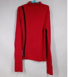 Polo Jeans Co. Ralph Lauren Boy's Red Sweater Turtleneck Size Small - Picture 1 of 5