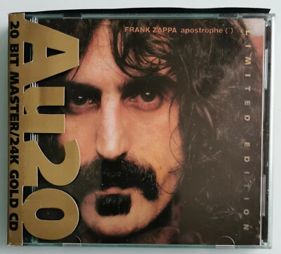 Frank Zappa Apostrophe (') -24k GOLD DISC- RAR - Bild 1 von 4