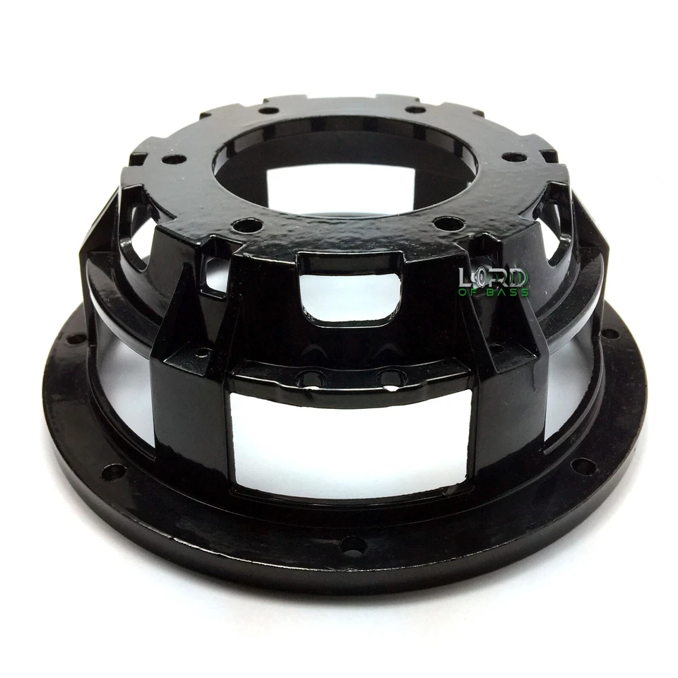 Marco de altavoz subwoofer de seis radios de 6,5" negro brillante 166-642-negro Foto 1 de 1