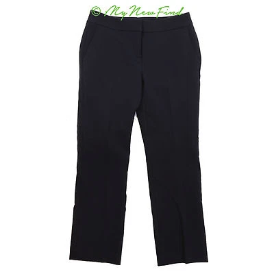 Pantalones de vestir Classiques Entier Nordstrom City Weave 2 acampanados negros NUEVOS B29 Foto 1 de 2