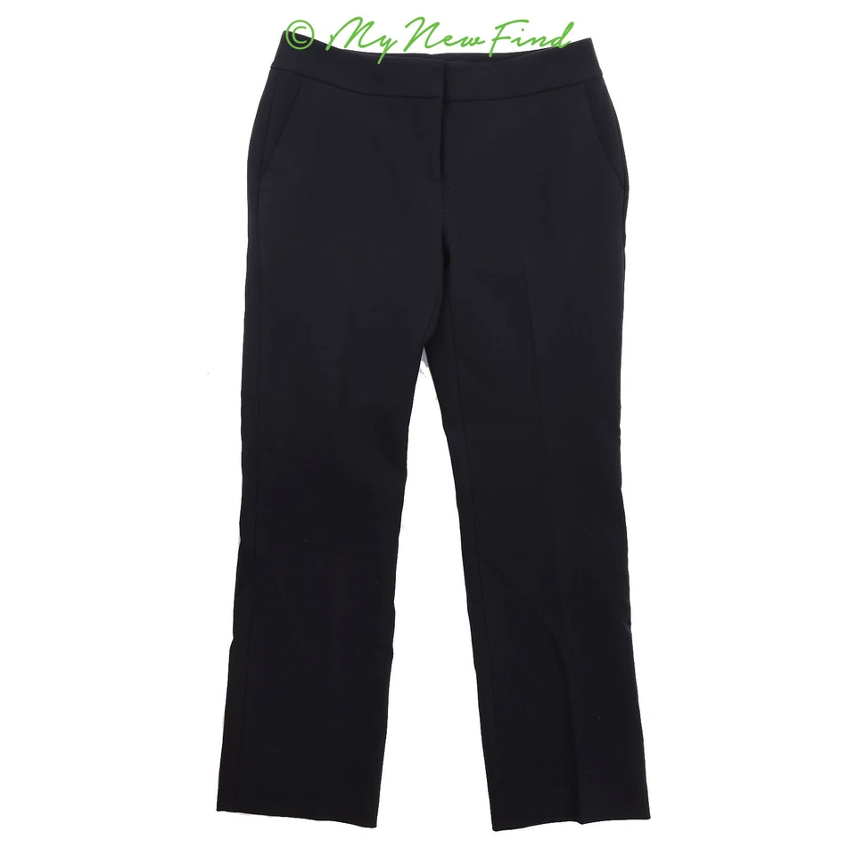 Pantalones de vestir Classiques Entier Nordstrom City Weave 2 acampanados negros NUEVOS B29 Foto 1 de 2