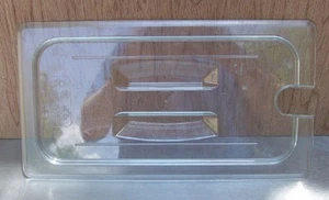 Restaurant Equipment Bar Supplies CAMBRO 30CWCHN THIRD SIZE CLEAR PAN COVER SLOT - Picture 1 of 1
