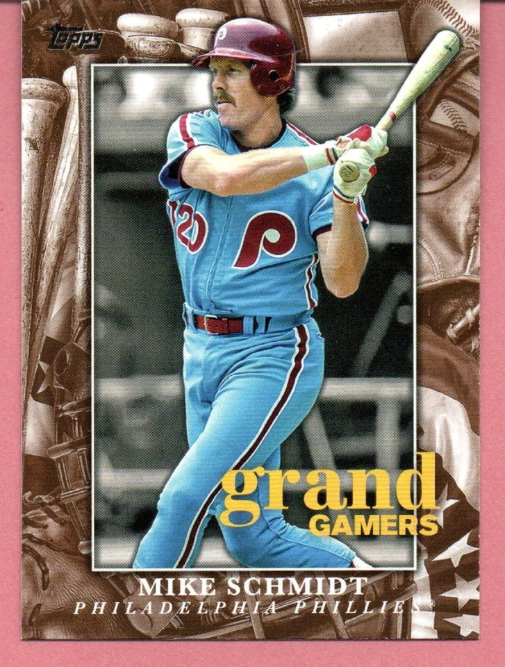 Mike Schmidt, Philadelphia Phillies 2024 Topps Series 1 2023 Grand Gamers GOG-5 - Image 1 of 1