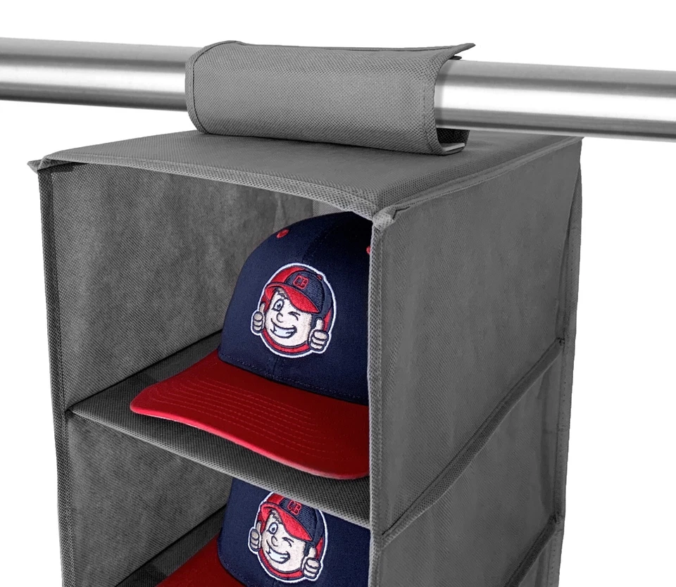 Kappenregal Kappenaufbewahrung für Baseball Caps Basecap Organizer von Cap Buddy