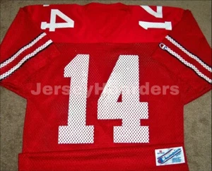 JERSEY DE PESCA CAMPEÓN BUCKEYES ERIC KUMEROW OHIO STATE BUCKEYES DE COLECCIÓN M RARA - Imagen 1 de 7