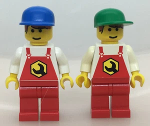 LEGO ® Minifigura Trabajador de Reparación 6446 Crane Truck 6434 Roadside - rep003 rep004 - Imagen 1 de 10