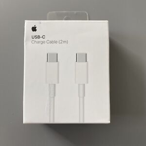 Apple Genuine USB-C to USB-C Charge Cable - 2m(6ft) A1739 MLL82AM/A