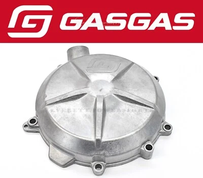 Outer Clutch Cover 21-23 EC EX 250 300, MC 250 Gas Gas OEM Right Case #W208 - Image 1 of 4
