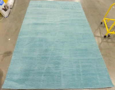 Бирюзовый окрашенный ковер 5 x 8 футов сниженная цена 1172588842 HIM610A-5 - Изображение 1 из 4