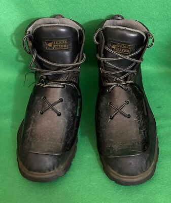 Sapatos de trabalho masculinos Texas Steer Maximus ITG/6100 tamanho 12. - Imagem 1 de 4