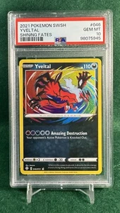 Pokémon 2021 SWSH Yveltal Destino Lucente #046 PSA GEM MT 10 - Foto 1 di 5