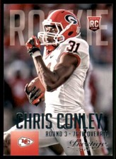 2015 Panini Prestige Chris Conley Rookie Kansas City Chiefs #217A