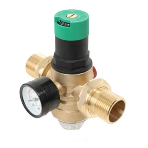 DN 25 Druckregler Druckminderer 1" Wasserdruckminderer 1/4" Manometeranschluss - Bild 1 von 12