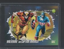 Wolverine/Captain America   1992 Marvel Universe III #75 
