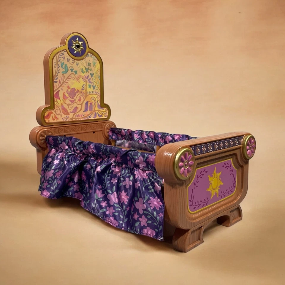 Disney Animators' Collection Origins Rapunzel Doll-Sized Crib Set [Tangled] - Image 1 of 4