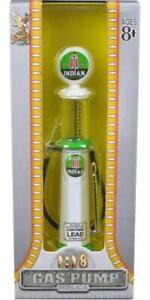 Indian Gasoline Vintage Gas Pump Cylinder 1/18 Diecast Replica by Road Signature