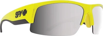 Auténticas gafas de sol SPY+ FLYER amarillas con lentes Happy Bronze #673344143316-74 mm Foto 1 de 4