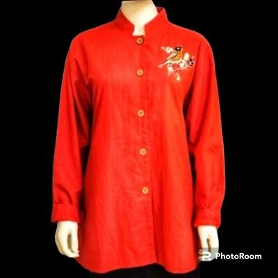 DE COLECCIÓN FEDERACIÓN NACIONAL DE VIDA SILVESTRE Cuello Mandarín Nehru Topper Cabaña Foto 1 de 4