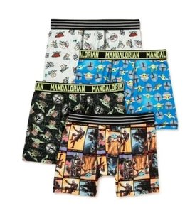 STARWARS Youth Boys All Over Print 4 Pack Boxer - Picture 1 of 1