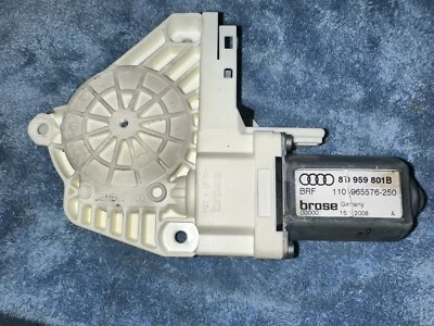 Audi A5 S5 2012-2013 motor ventana eléctrica lado del conductor delantero izquierdo 8T0 959 801 B OEM Foto 1 de 2