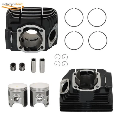 Kit de repuesto de cilindro para Yamaha RD350 1973-1975 - pistones anillos pasadores de muñeca Foto 1 de 4