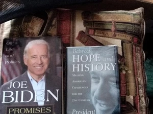 Signed 1st Edt. Joe Biden Bill Clinton Promises to Keep/Hope & History - Picture 1 of 9