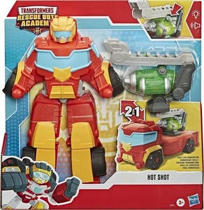 Transformer Playskool Heroes Rescue Bots Academy 14" Power Hot Shot Robot Car - Picture 1 of 6