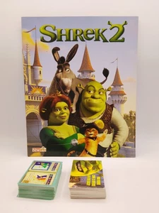 SHREK 2 LEERES FIGURENALBUM + KOMPLETTER FIGURENSATZ 2005 New Links - Bild 1 von 6