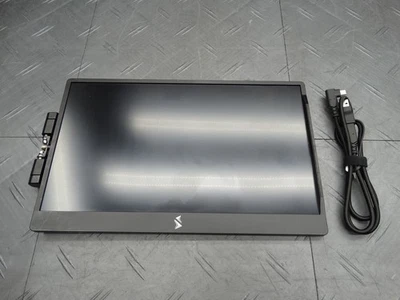 SideTrak Swivel 14" Attachable Portable Monitor Extender, FHD TFT Dual Screen - Image 1 of 4