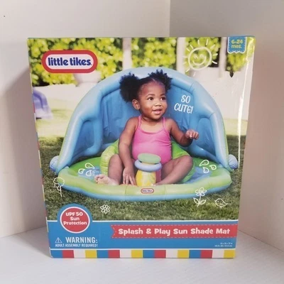 Tapete inflável para sombra solar Little Tikes Splash & Play - Imagem 1 de 4