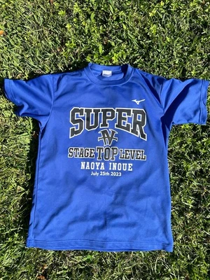Camisa Naoya Inoue Vs Stephen Fulton Talla Grande Mizuno Foto 1 de 4