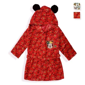 Robe De Nuit En Polaire Pour Fille Disney Minnie Mouse Avec Capuche 5927 - Imagen 1 de 6