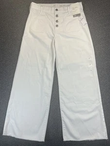 GAP Kids High Stride Ankle Pants Girls Size 14 Wide Leg New - Picture 1 of 11