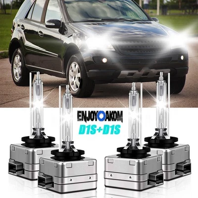 Faros de xenón Hid D1S haz bajo alto para Mercedes-Benz ML350 2012-2015 Foto 1 de 4