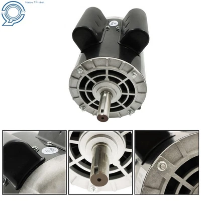 5 HP SPL 7/8" Shaft Air Compressor Duty Electric Motor 3450 RPM Single Phase - Image 1 of 4