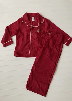 Nuevo con etiquetas Pijama Gymboree Outlet Navidad Pan de Jengibre 2 Piezas - Rojo - Talla XS 4 Foto 1 de 2