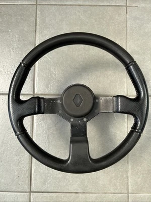 RENAULT 5 GT TURBO USED ORIGINAL GENUINE STEERING WHEEL GOOD USEABLE CONDTION - Image 1 of 4