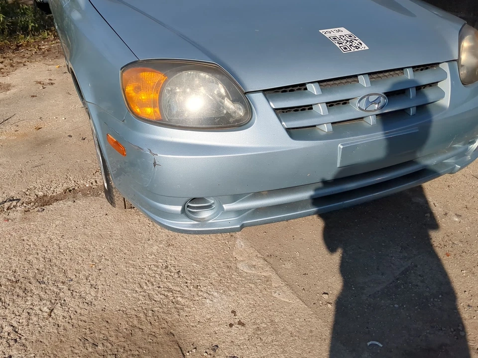 2003-2006 Hyundai Accent Front Bumper - Oem VMKOJ - Image 1 of 3