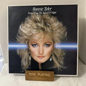 Bonnie Tyler – Faster Than The Speed Of Night - Vinyl LP UK Import - VG+/VG+ - Picture 1 of 2